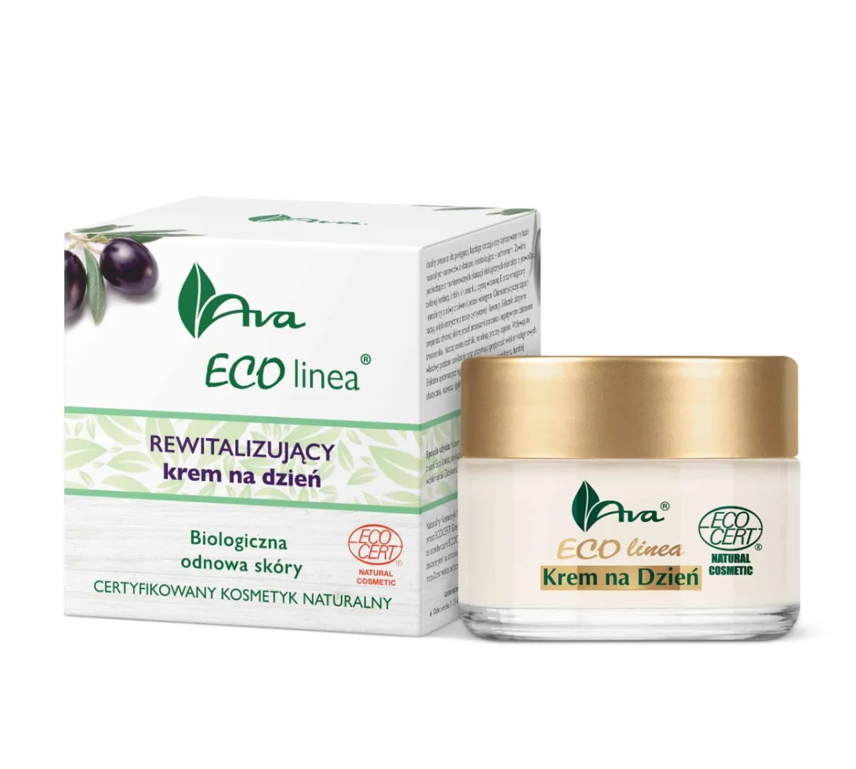 Eco Linea rewitalizujący krem na dzień - naturalna ochrona przed starzeniem